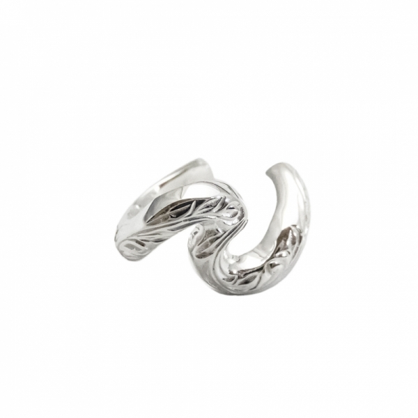 ハワイアンジュエリー/Silver925/CE0002/Wave ear cuff|ハワイアンジュエリーブランドMaxi(マキシ)公式通販オンラインショップ