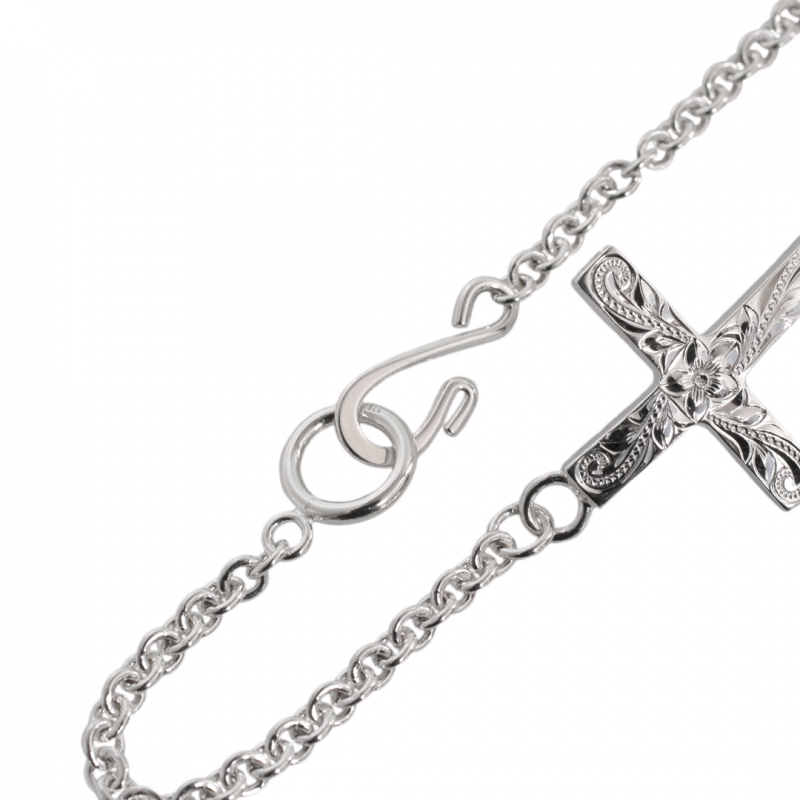 ハワイアンジュエリー/Silver925/Cross Chain Bracelet Anklet|ハワイアンジュエリーブランドMaxi(マキシ)公式通販オンラインショップ