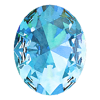 3月の誕生石、アクアマリンのルース。ハワイアンジュエリーのカスタマイズや選定のイメージ。