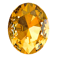 11月の誕生石、シトリンのルース。ハワイアンジュエリーのカスタマイズや選定のイメージ。