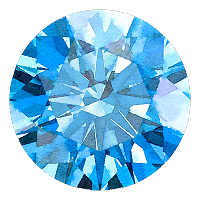 12月の誕生石、ジルコンのルース。