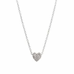 Heart necklace / Silver925 / 40cm