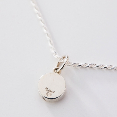 ハワイアンジュエリー/Silver925/ラウンドストーンペンダントCZ|ハワイアンジュエリーブランドMaxi(マキシ)公式通販オンラインショップ