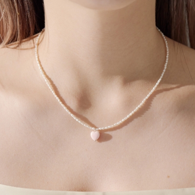 Pearl/パールネックレス(ピンククイーンコンクシェル)|ハワイアンジュエリーブランドMaxi(マキシ)公式通販オンラインショップ