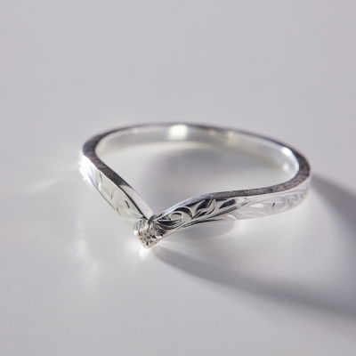 Maxi×Niki Lino Ring Whale tail/silver925/CZ|ハワイアンジュエリーブランドMaxi(マキシ)公式通販オンラインショップ