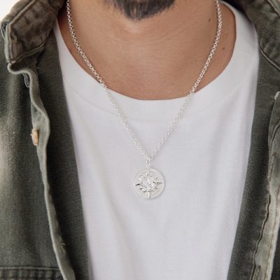 ハワイアンジュエリー/Silver925/CZ/ラウンド ラ ペンダント|ハワイアンジュエリーブランドMaxi(マキシ)公式通販オンラインショップ