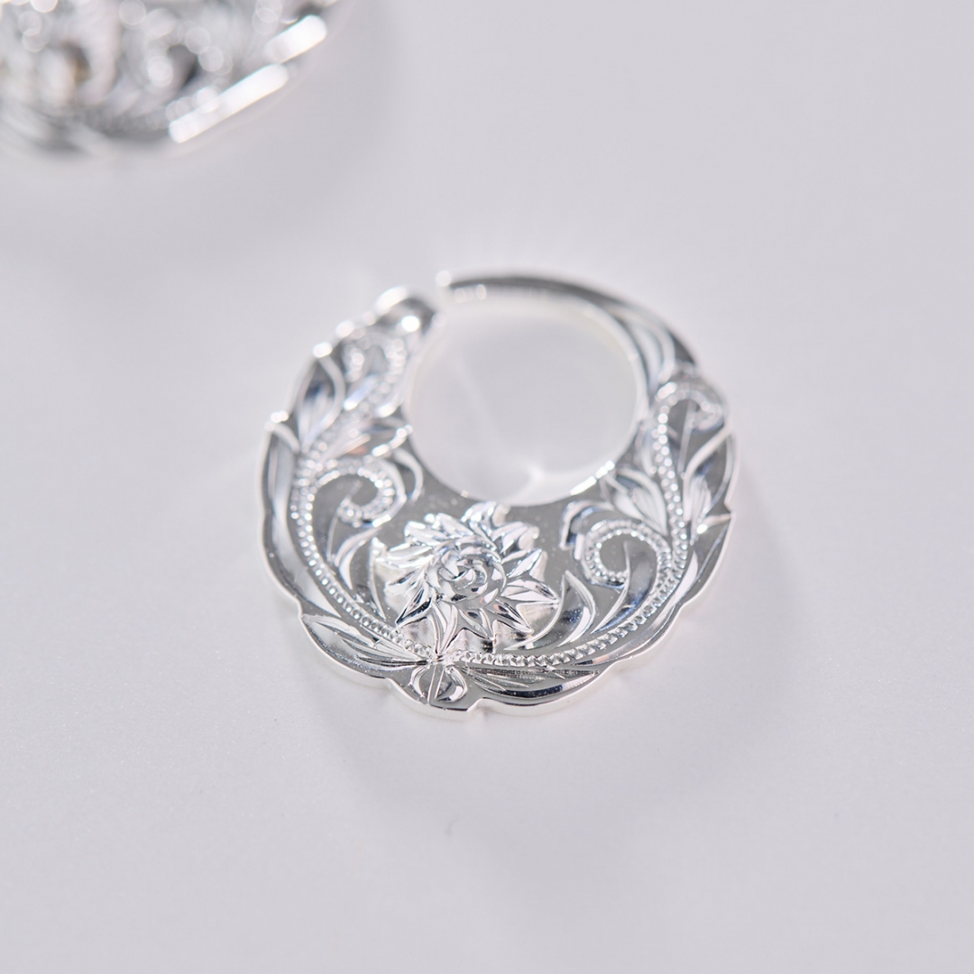 ハワイアンジュエリー/Silver925/ラ サークル ピアス|ハワイアンジュエリーブランドMaxi(マキシ)公式通販オンラインショップ