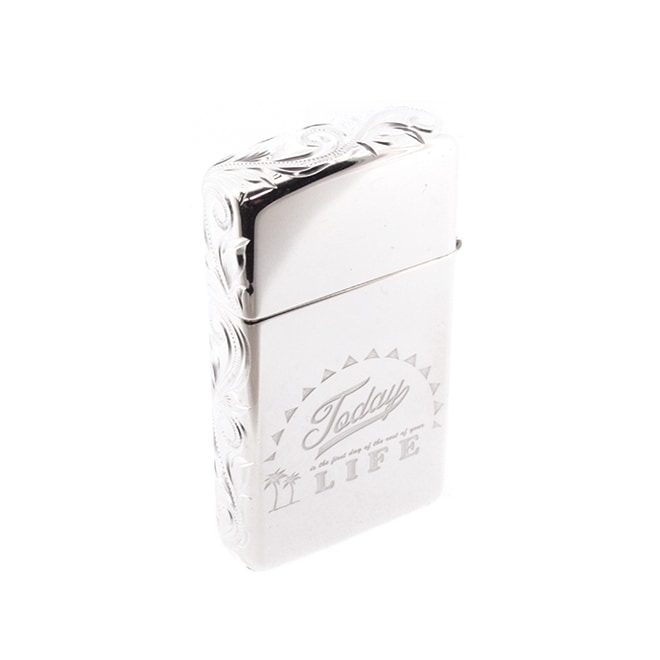 ハワイアンジュエリー/Brass/SV coating /Linamoa Zippo/small|ハワイアンジュエリーブランドMaxi(マキシ)公式通販オンラインショップ