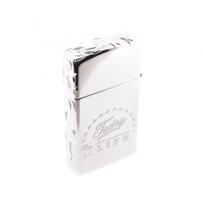 ハワイアンジュエリー/Brass/SV coating /Linamoa Zippo/small
