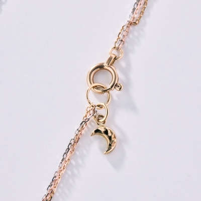 ムーンボウ ネックレス/K10YG/K10PG/K10WG(RHP)/Maxi× Sumire|ハワイアンジュエリーブランドMaxi(マキシ)公式通販オンラインショップ