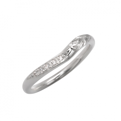 ハワイアンジュエリー/Aloha Mau(アロハ・マウ)/pt900/レディース/ダイヤモンド