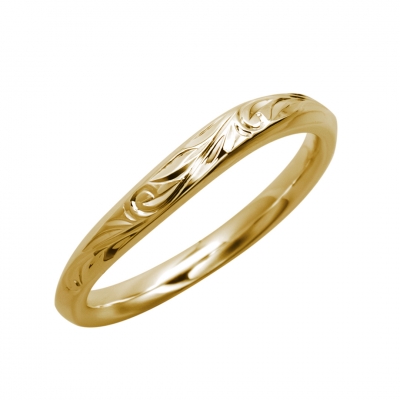 ハワイアンジュエリー/Pilina Mau(ピリナ・マウ)/K18YG/メンズ