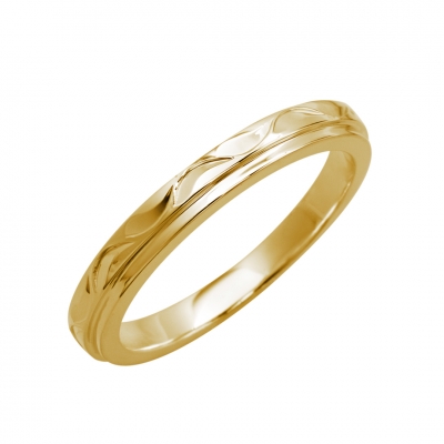 ハワイアンジュエリー/Nalu Pilina(ナル・ピリナ)/K18YG/メンズ