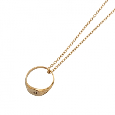 ハワイアンジュエリー/K10YG/イニシャル ベビーリング|ハワイアンジュエリーブランドMaxi(マキシ)公式通販オンラインショップ