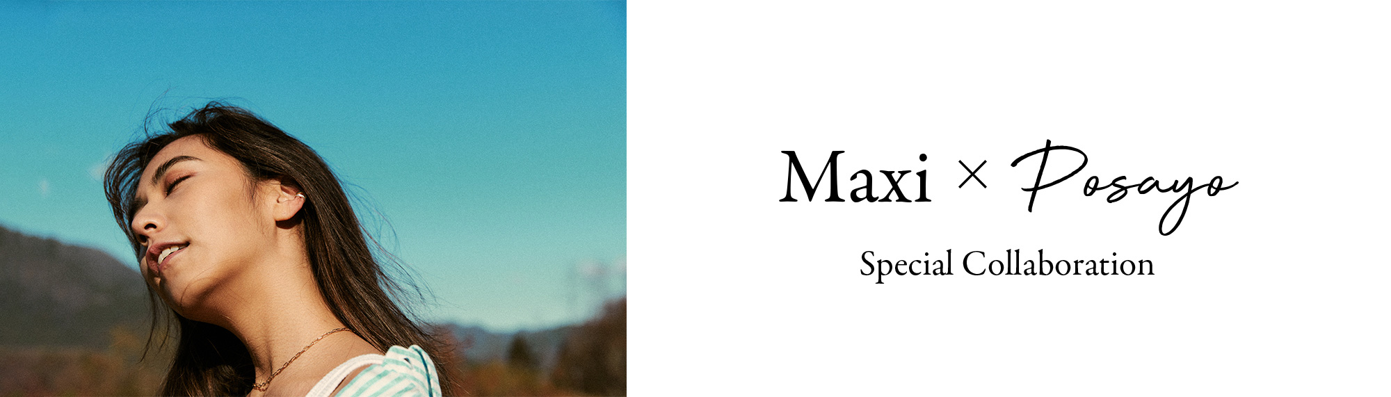 Maxi x POSAYOスペシャルコラボレーション