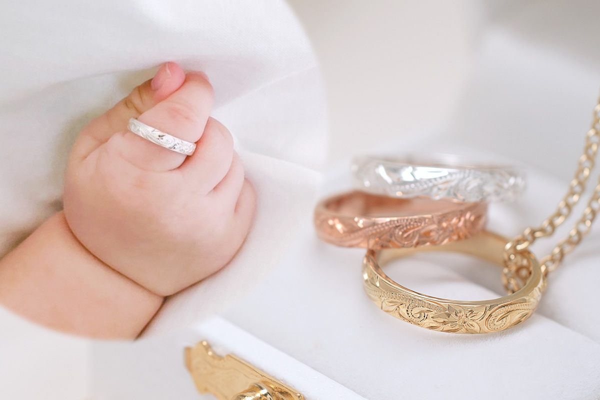 Maxi Hawaiian baby ring