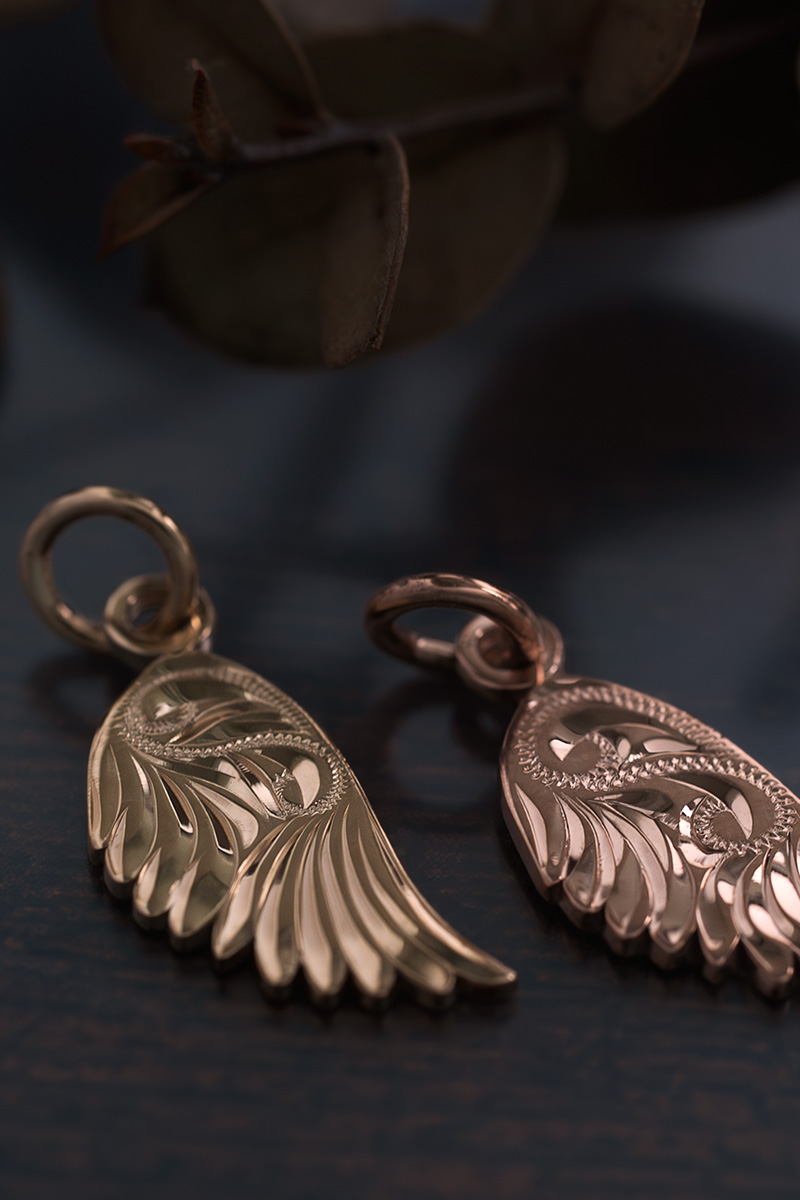 Maxi pueo wing pendants