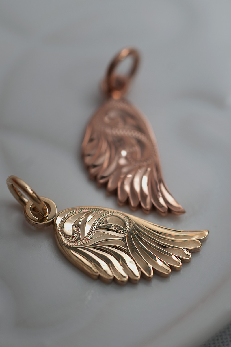 Maxi pueo wing pendants