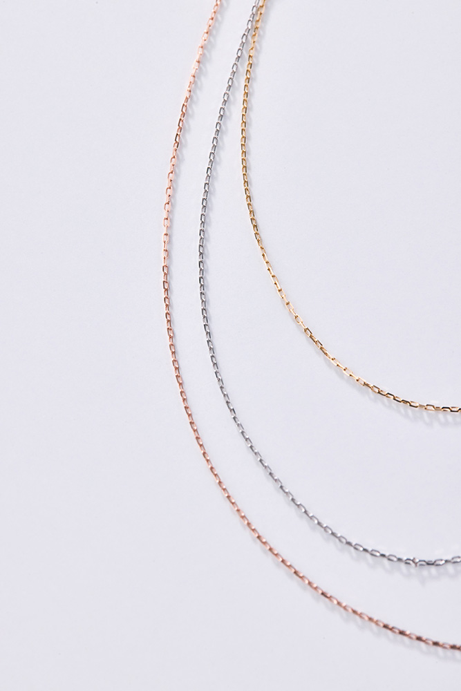 Triplegold Moonbow necklace