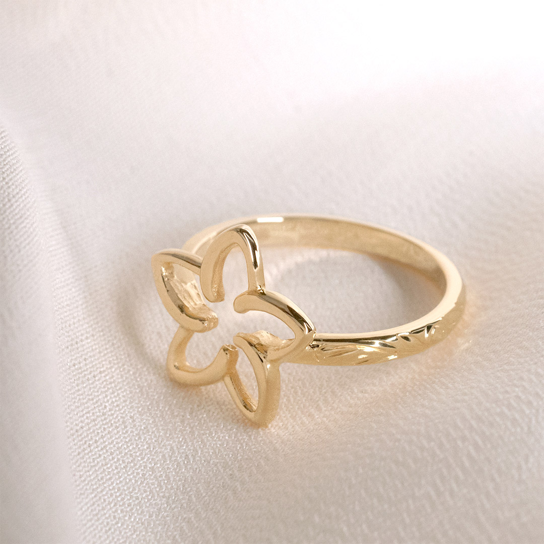 Maxi Open Flower Ring